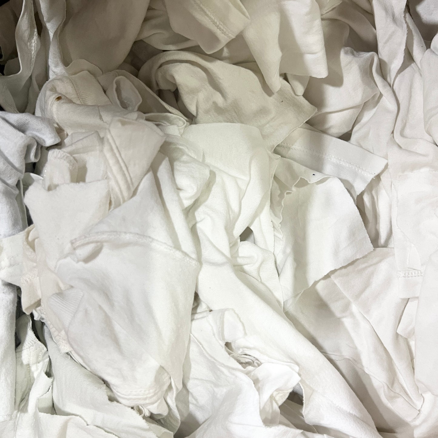 White Cotton Wiping Cloths (Backordered)